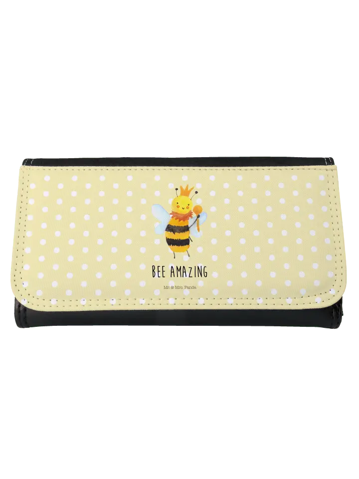

Кошелек Mr. & Mrs. Panda, желтый пастельный, Серый, Кошелек Mr. & Mrs. Panda, желтый пастельный