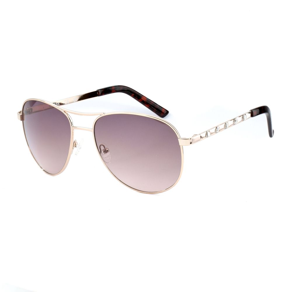 

Солнцезащитные очки из золотистого металла GUESS