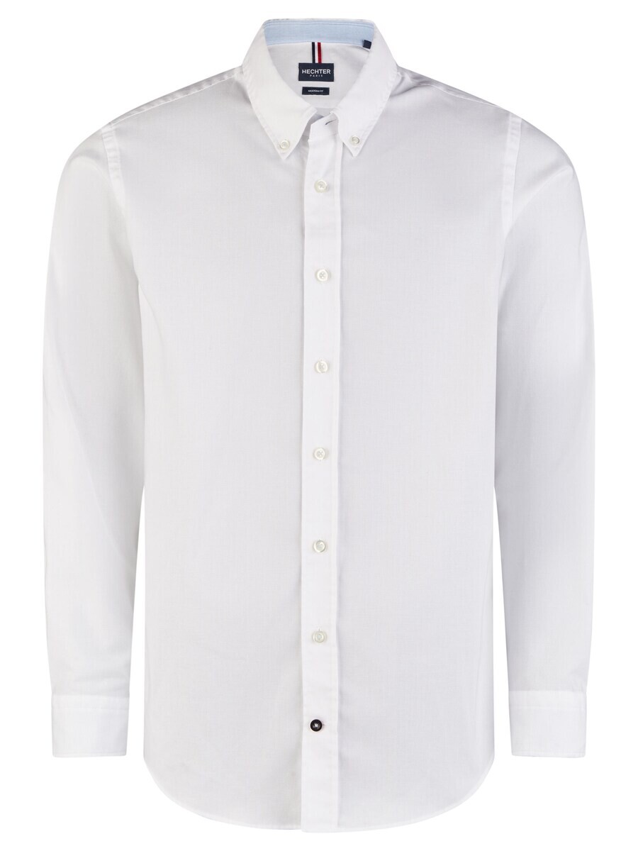

Повседневная рубашка HECHTER PARIS Regular fit Button Up Shirt, белый