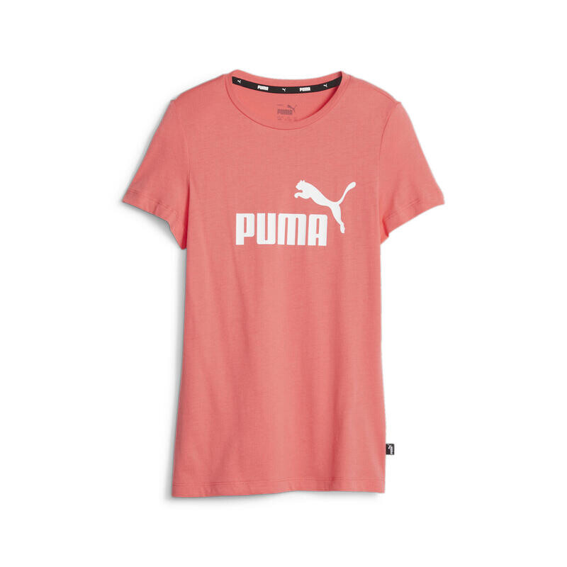 

Футболка Essentials с логотипом для девочек PUMA Electric Blush Pink