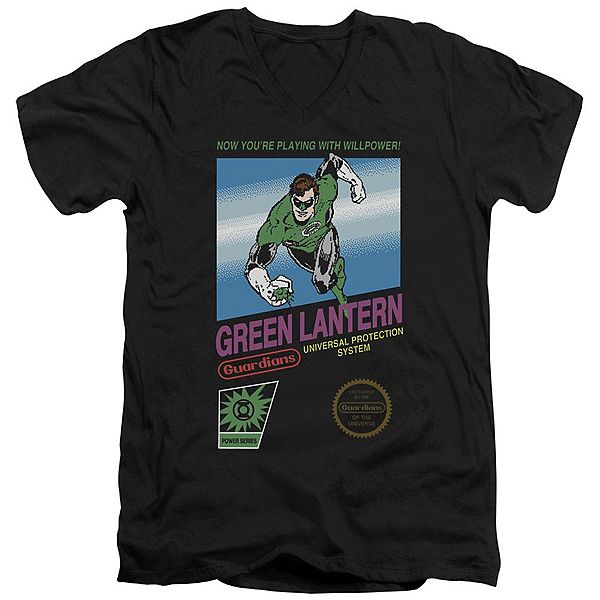 

Футболка с коротким рукавом Green Lantern box art Licensed Character
