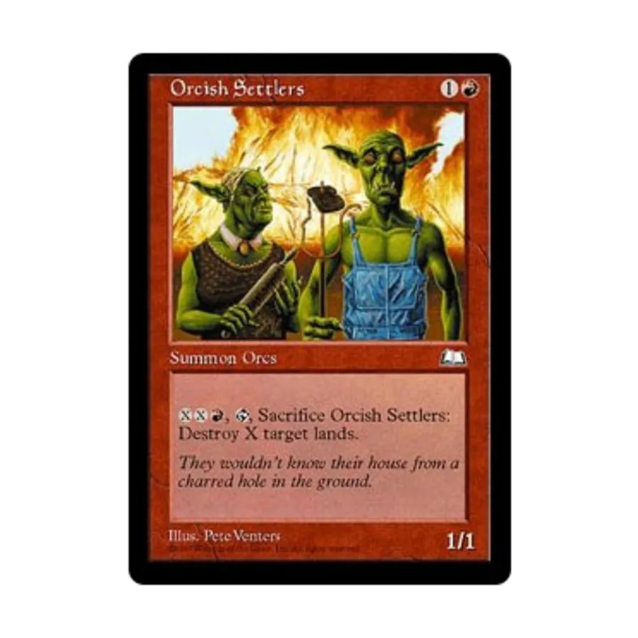 

CCG Орки-поселенцы (U), MTG - Weatherlight