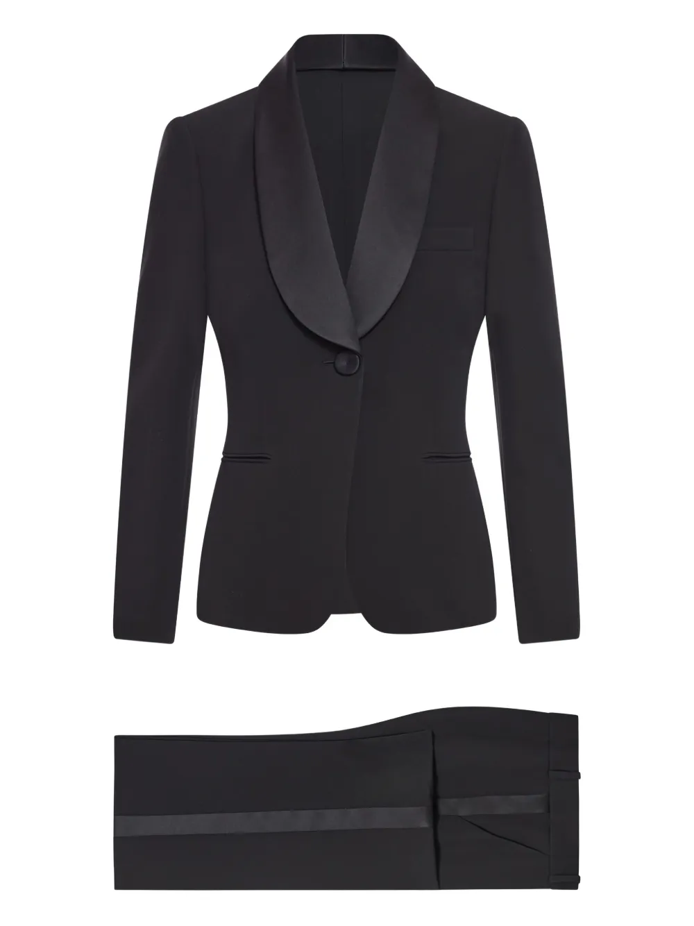 

Костюм с атласной отделкой GIORGIO ARMANI