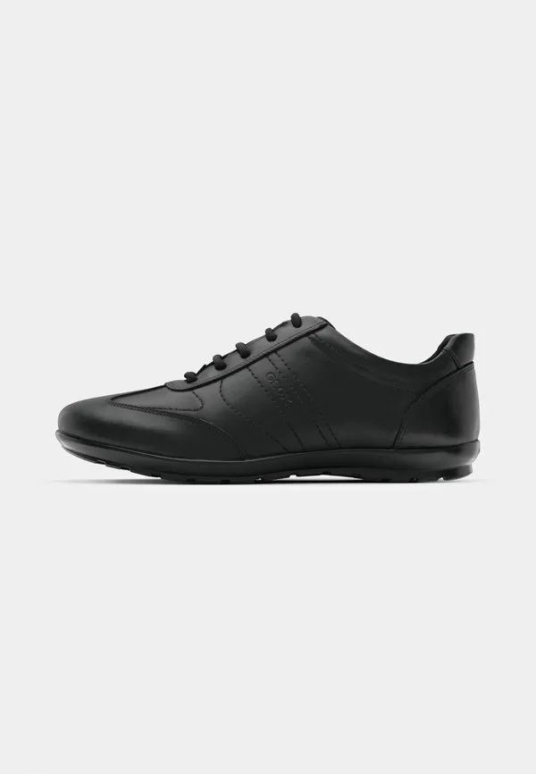 Повседневные кроссовки на шнуровке с символом uomo Geox, Black — фото 2