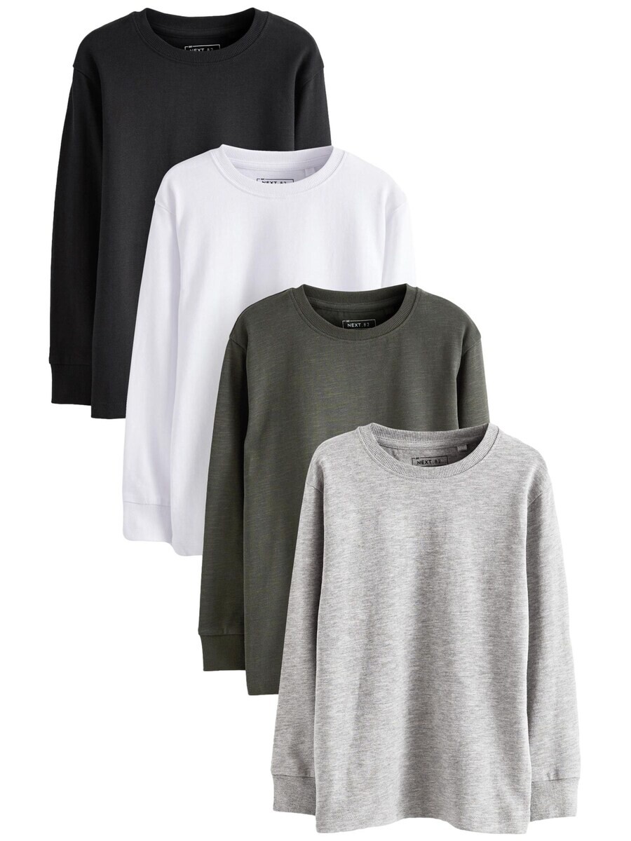 

Лонгслив Next Shirt, цвет grey/olive/white