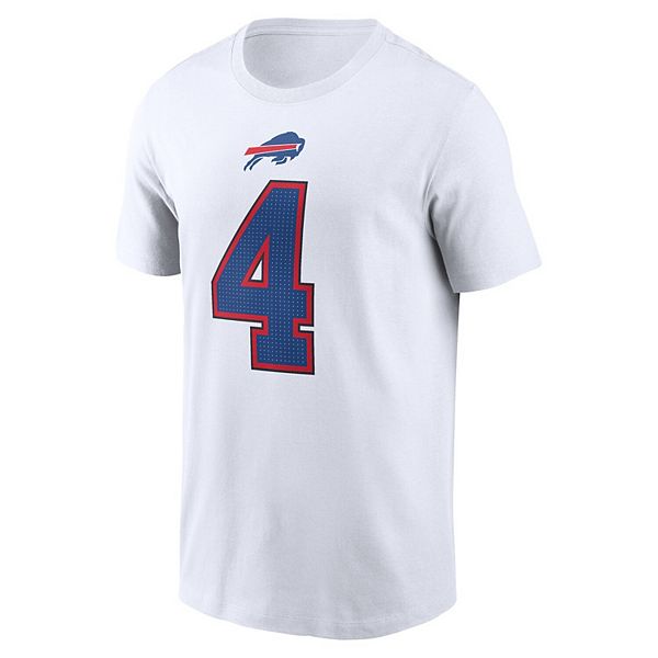 Футболка с именем и номером игрока Buffalo Bills Джеймса Кука III Nike — фото 3