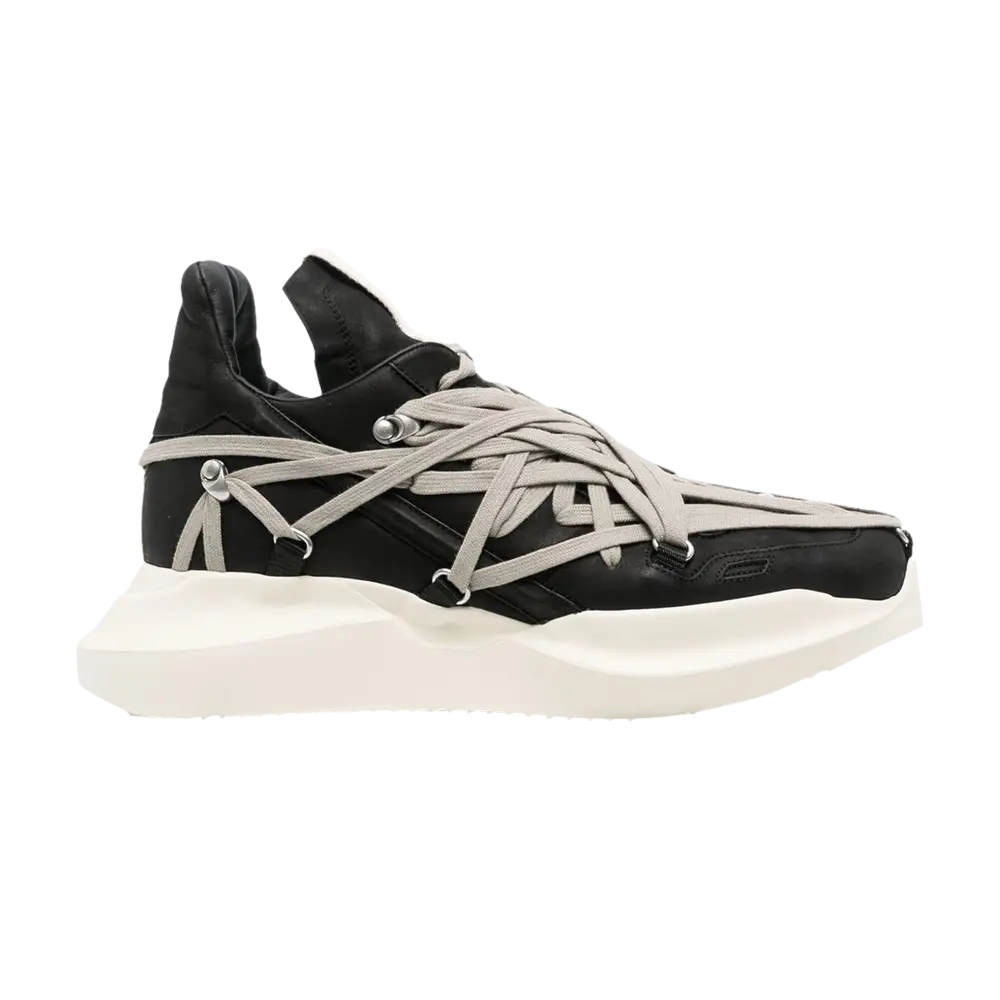 Кроссовки Rick Owens Megalace Runner, черный