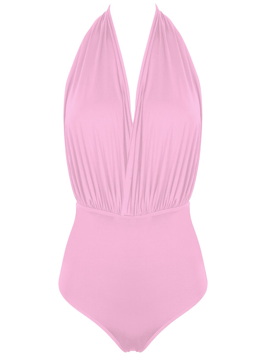 

Купальник с высоким воротом SEA ME SWIM ST. TROPEZ, розовый