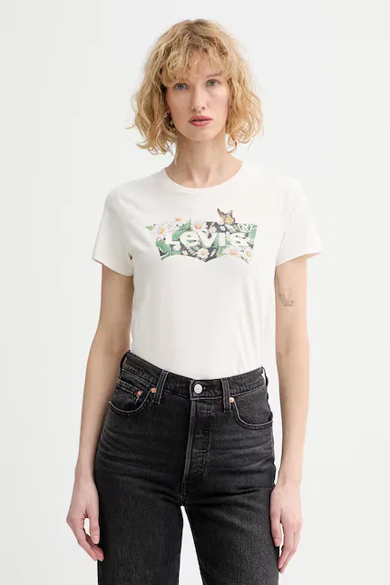 Футболка с коротким рукавом The Perfect Levi's, бежевый