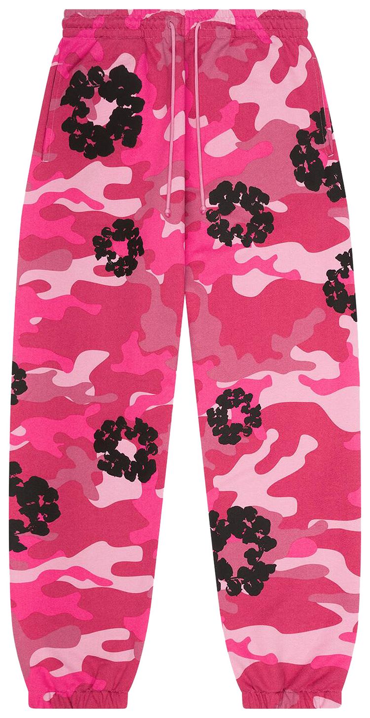 

Спортивные штаны Denim Tears Wreath Sweatpant 'Pink Camo', разноцветный