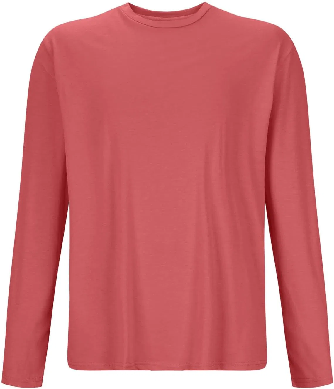 Футболка с длинным рукавом, Polyester/Cotton, Generic, Red — фото 3