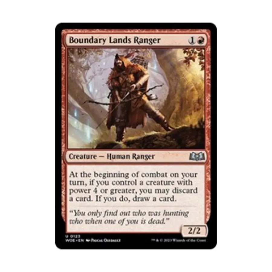

CCG Рейнджер Пограничных Земель (U), MTG - Wilds of Eldraine
