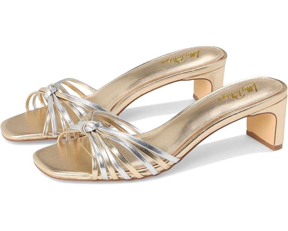 Туфли Lilly Pulitzer Cora Sandals, цвет Gold Metallic X Silver Metallic