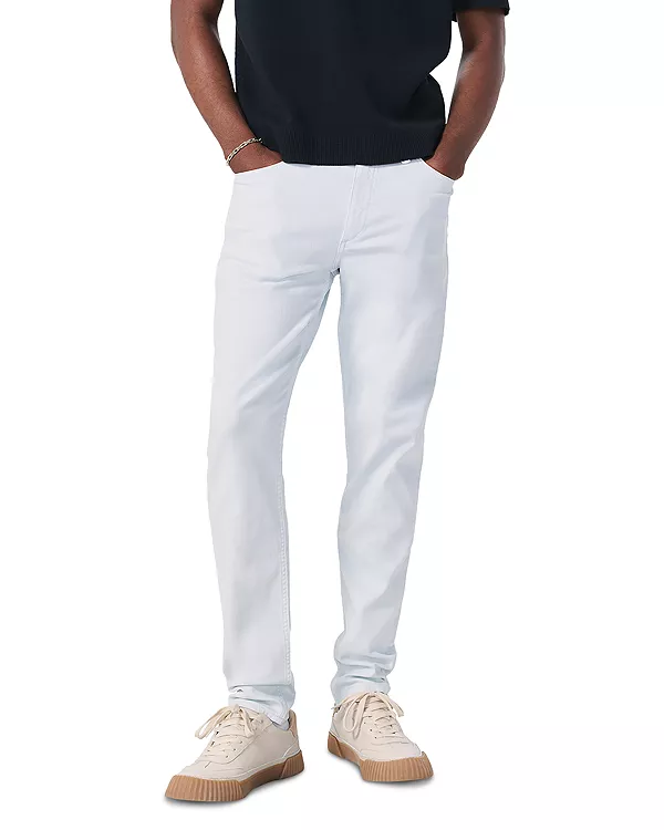 

Джинсы Fit 2 Aero со средней посадкой, облегающие, эластичные, светло-голубого цвета. Rag & Bone, синий