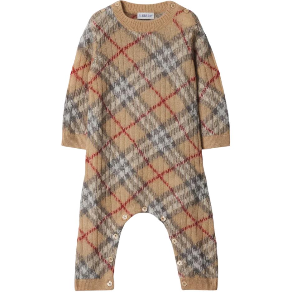 

Burberry Комбинезон Beige для младенцев и малышей