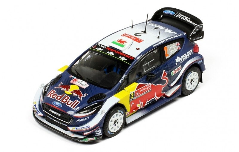 

Ixo Models Ford Fiesta Wrc #2 Э. Эванс-Д. Барритт 1:43 Ram676