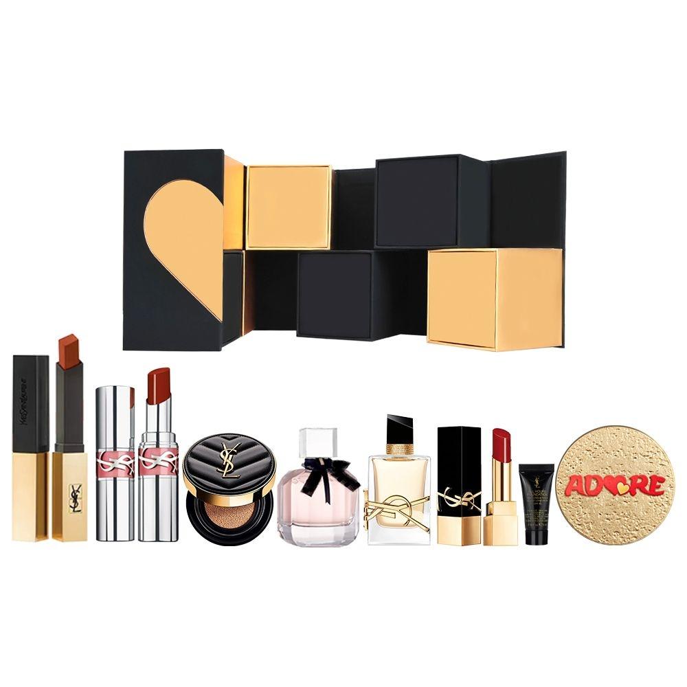 

Набор помад для макияжа легко растушевывается натуральный матовый выравнивает тон кожи комплект из восьми штук SAINT LAURENT