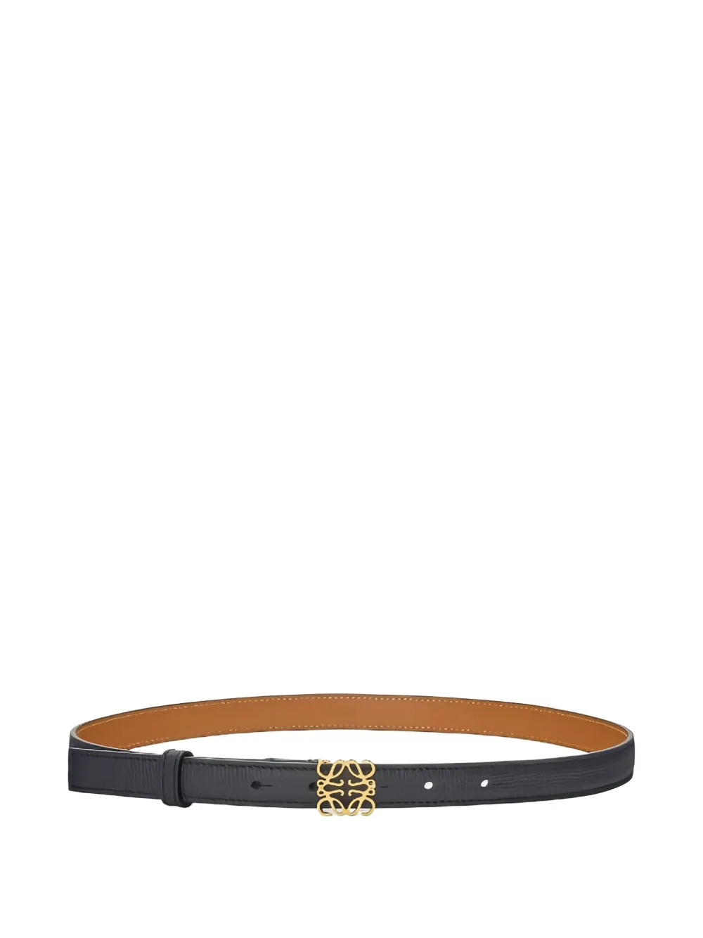 

Кожаный ремень с логотипом LOEWE, синий