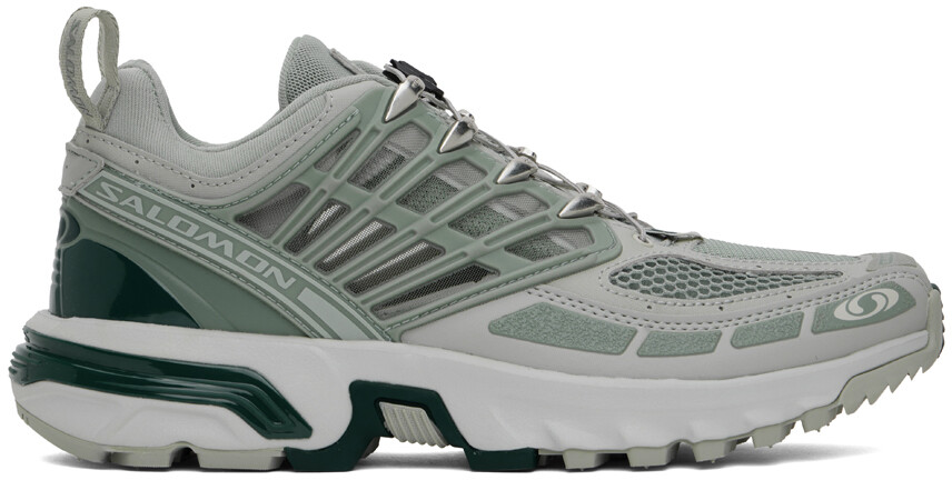 

Зеленые кроссовки ACS Pro Salomon, Green milieu/Metal/Sea moss, Зеленый, Зеленые кроссовки ACS Pro Salomon, Green milieu/Metal/Sea moss