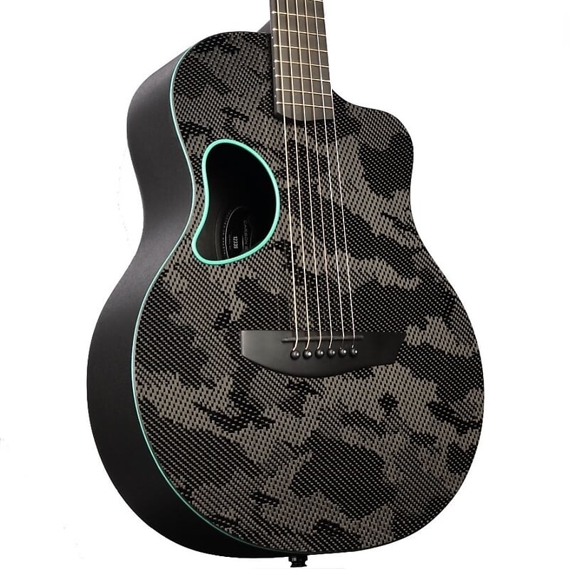 

Акустическая гитара McPherson Carbon Fiber Touring Green Camo Blackout #12339