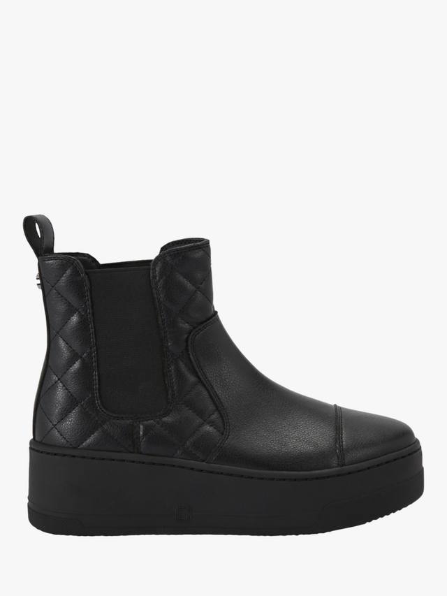 Связанные стеганые ботинки по щиколотку Carvela, Black