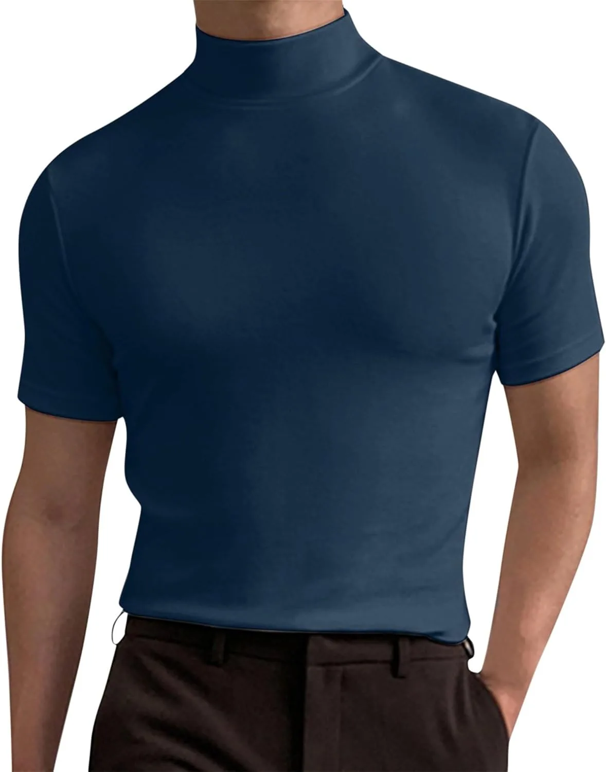 Мужская базовая футболка Slim Fit — фото 2