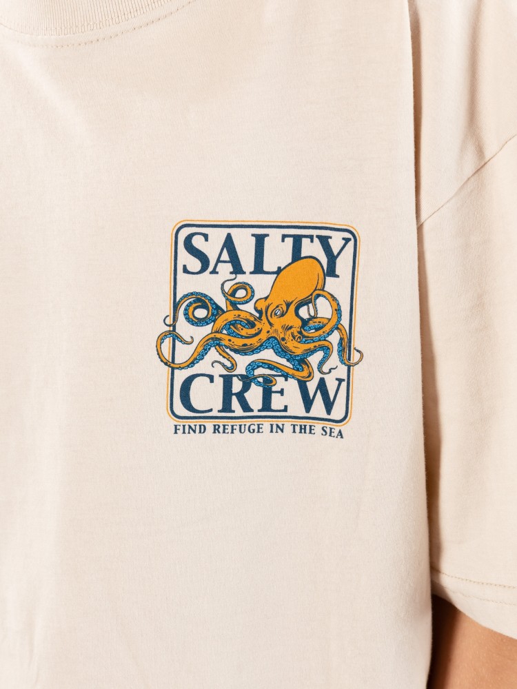 Футболка Salty Crew Ink Slinger Kids T-Shirt, moonbeam — фото 4