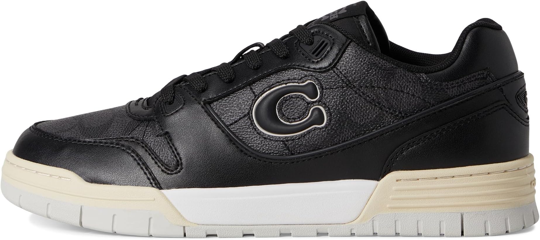Кроссовки COACH Soho Sneakers With Signature Canvas, цвет Charcoal/Black — фото 4