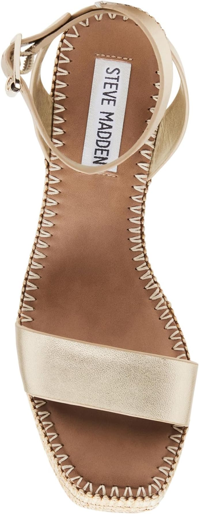 Сандалии Steve Madden Cassie, цвет Gold Leather — фото 2