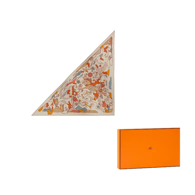 

HERMES Шарф из кашемира для женщин Multicolor