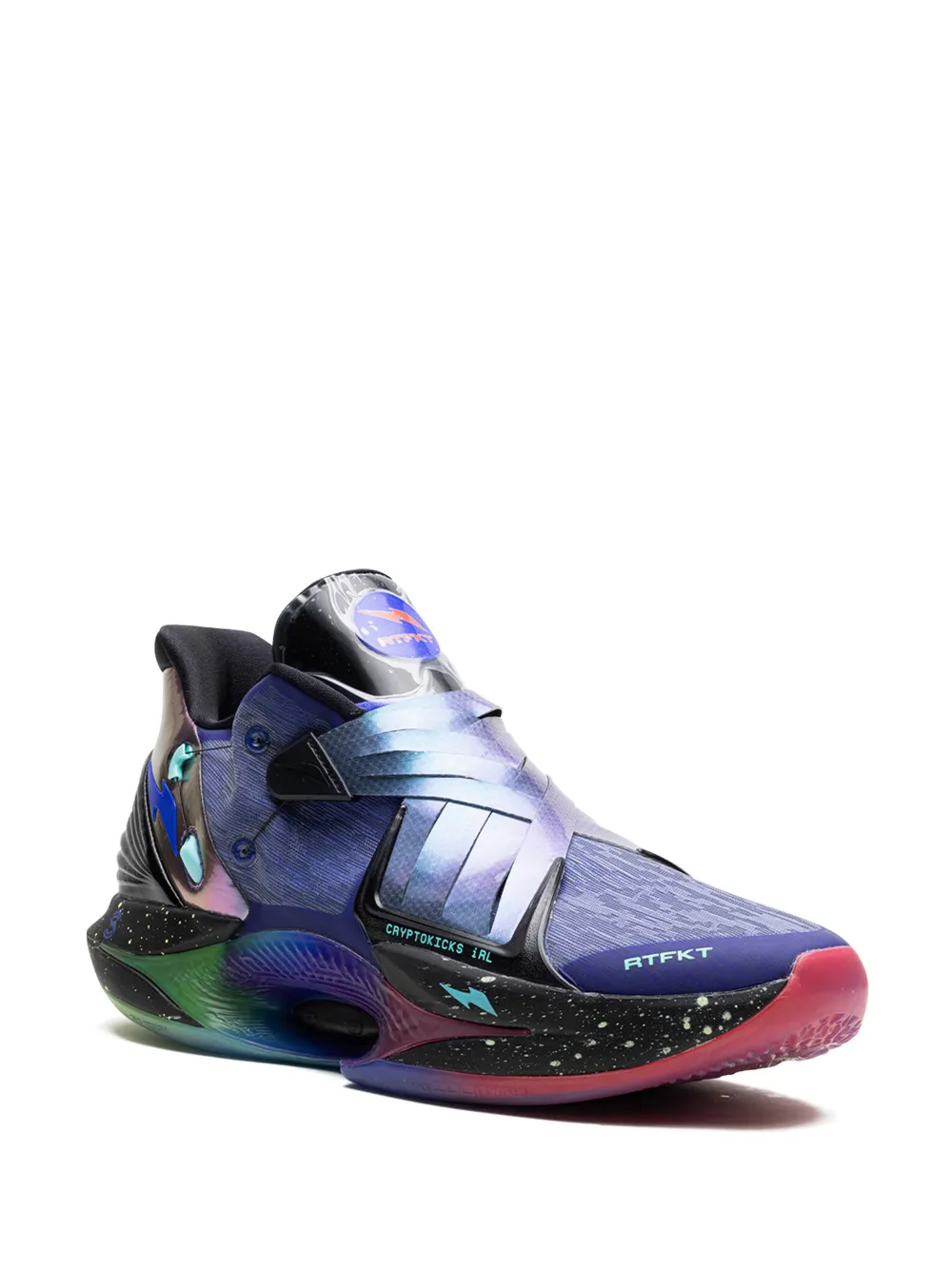Кроссовки Cryptokicks iRL 'Space Matter' из коллаборации с RTFKT Nike, фиолетовый — фото 2