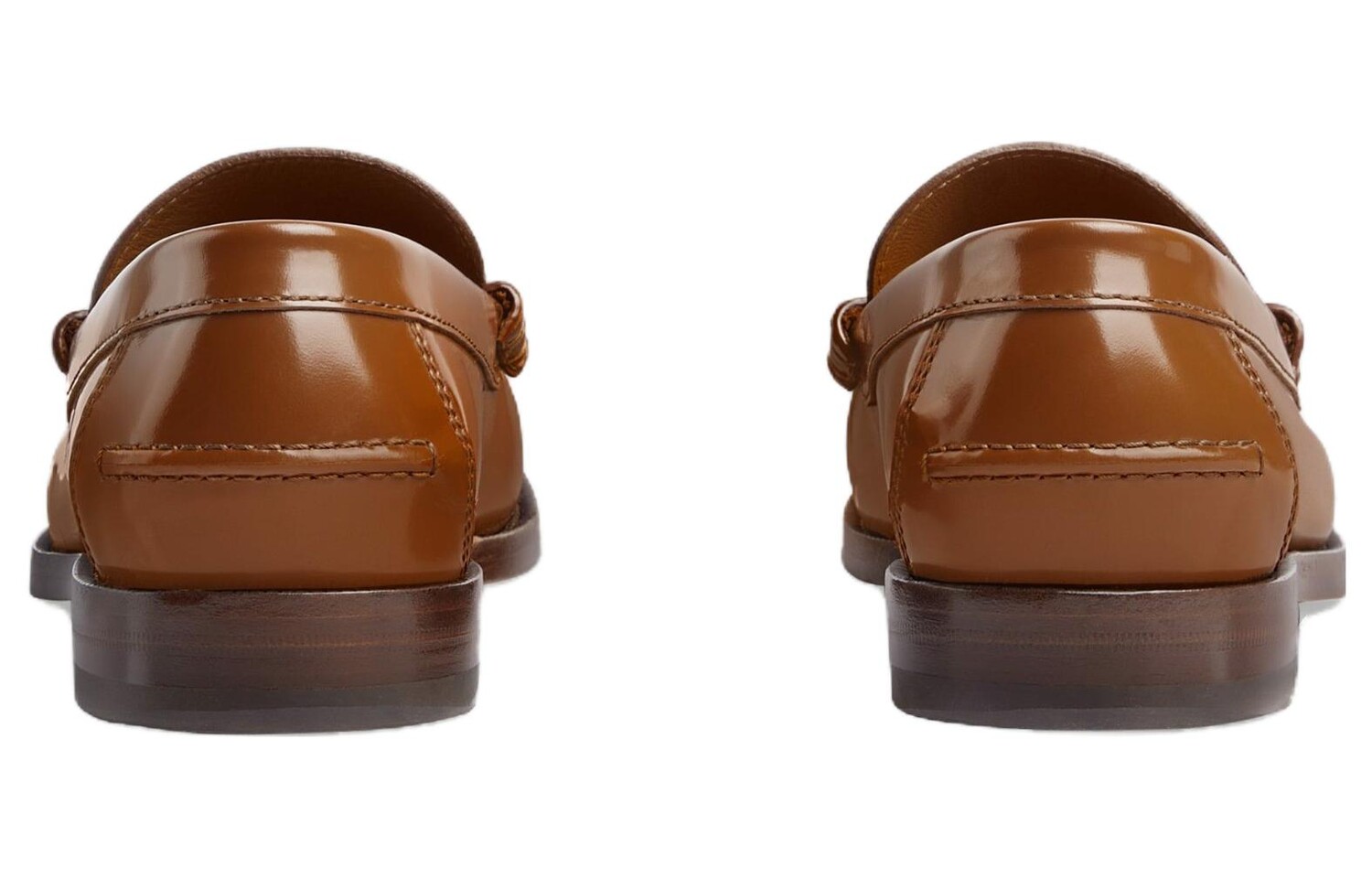 Туфли мужские Gucci Interlocking, коричневый — фото 4