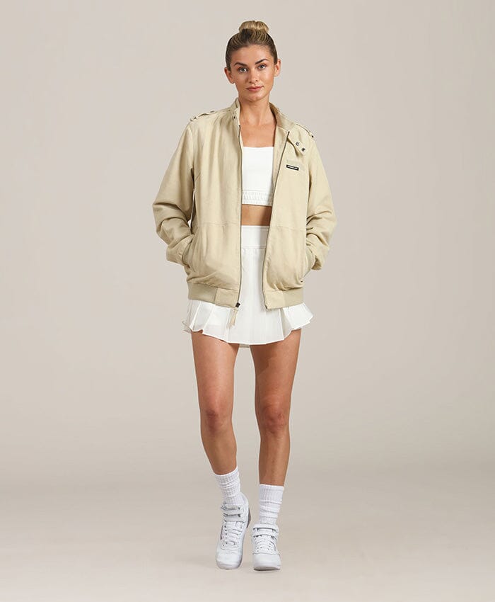 

Женская мягкая замшевая куртка Iconic oversize Members Only, цвет chamois