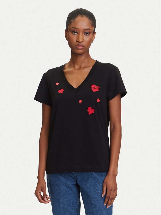

Футболка regular fit A3W17017 Karl Lagerfeld, чёрный