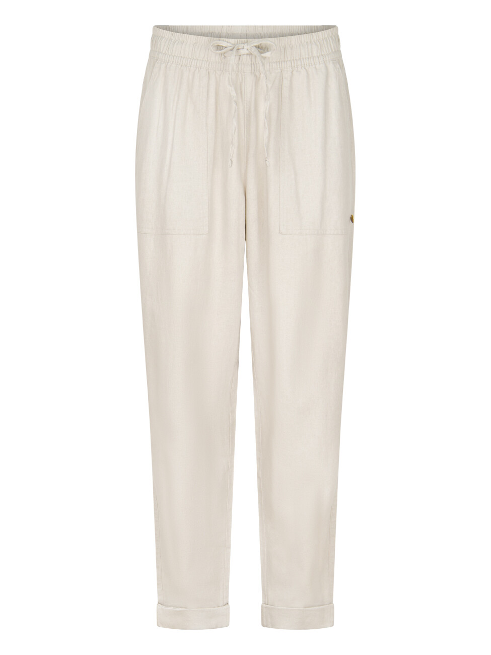 

Брюки DENIMFY Stoffhose / Chino DFLinda regular/straight, бежевый