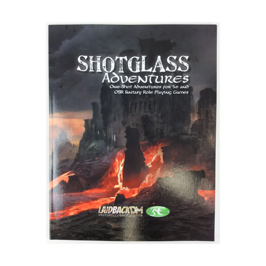

Shotglass Adventures 1, RPG Supplments (Laidback DM), мягкая обложка