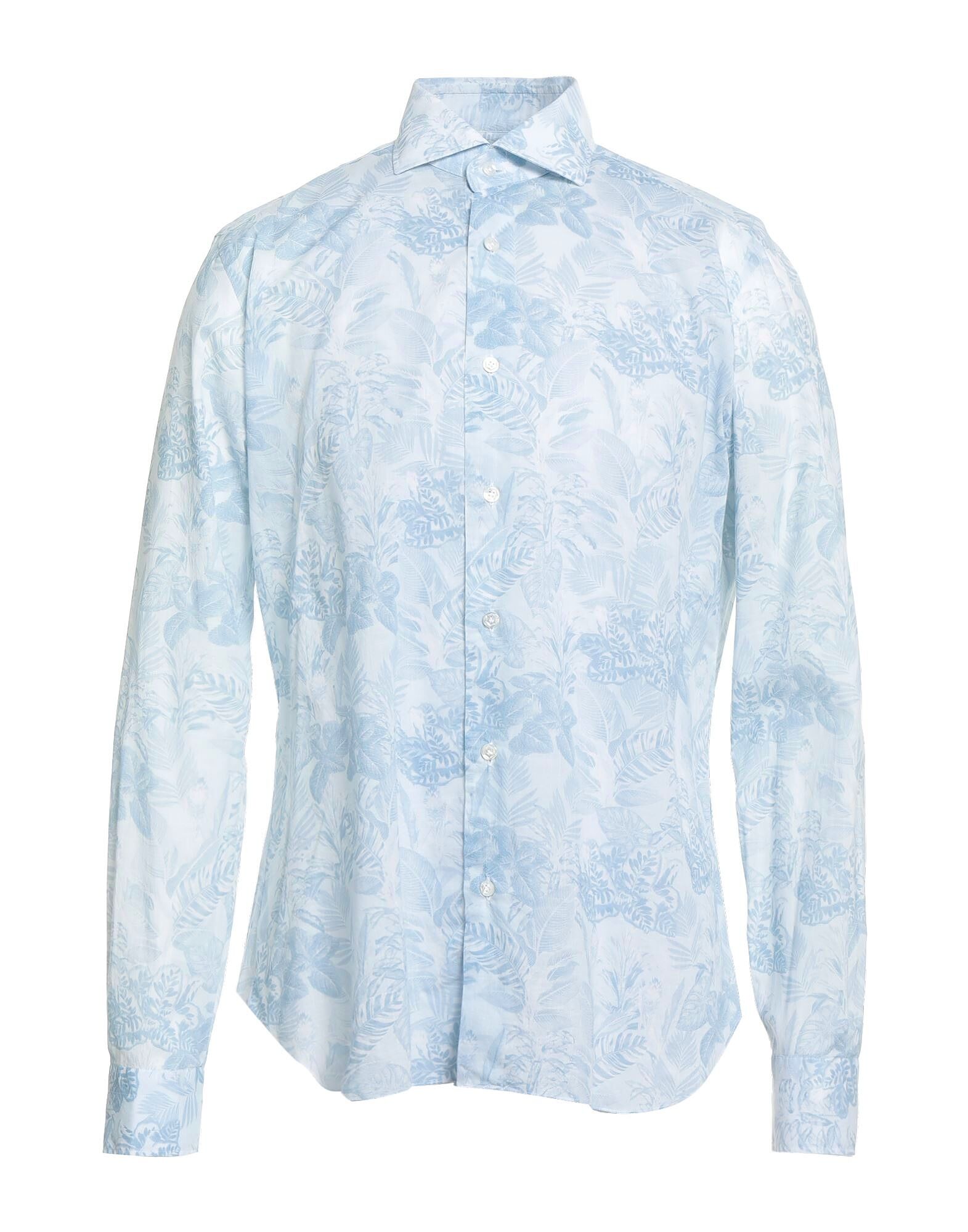 

Рубашка Dandylife By Barba Napoli, небесно-голубой