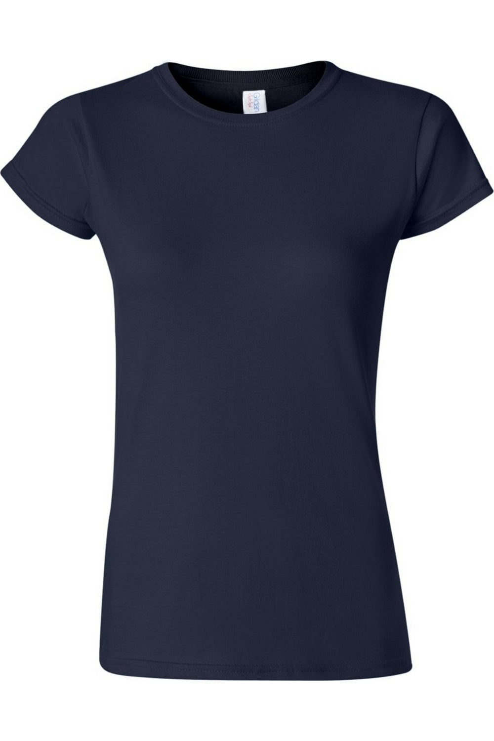 

Футболка Gildan Ladies Soft Style с коротким рукавом, темно-синий