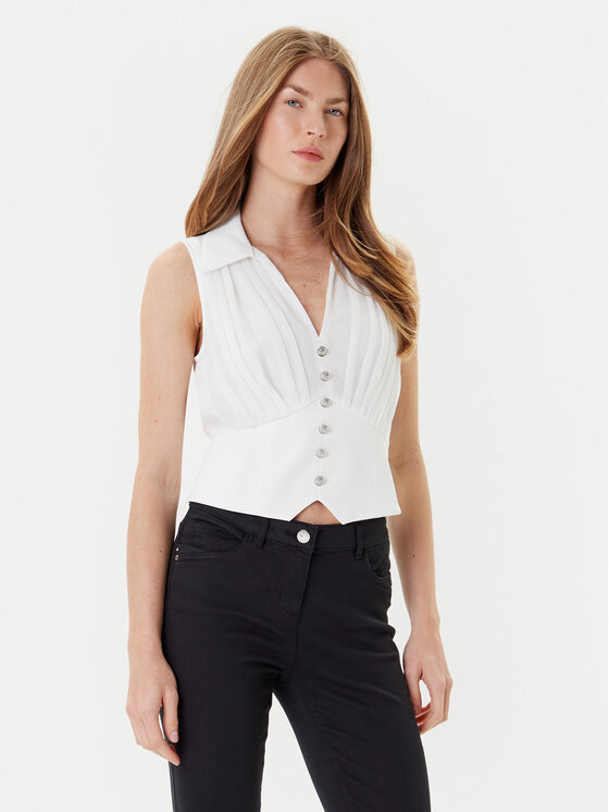 

Топ slim fit 242-OPLI Morgan, белый