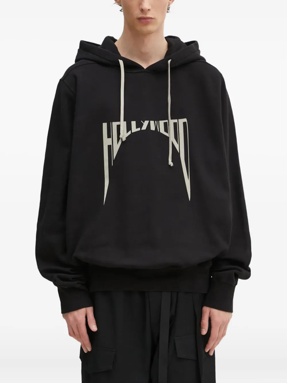 

Толстовка с принтом Голливуда Rick Owens DRKSHDW, черный