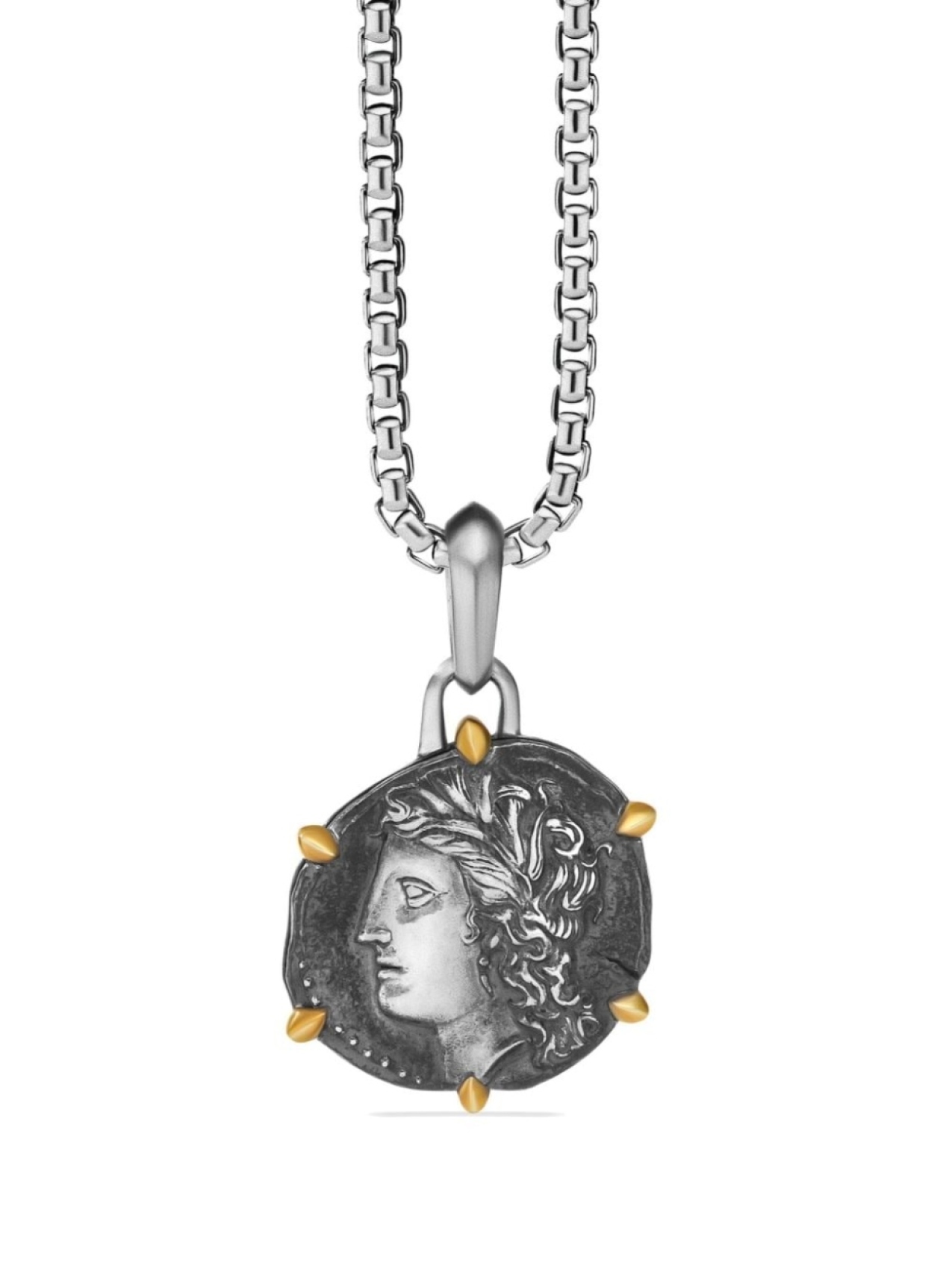 

Подвеска Virgo Zodiac David Yurman, серебряный