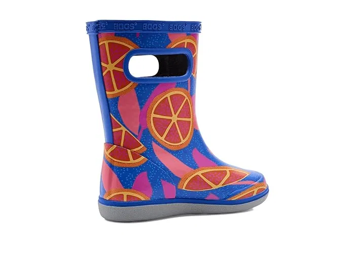 Детские резиновые сапоги Skipper II Summer Fruit Bogs Kids, Blue Multi — фото 4