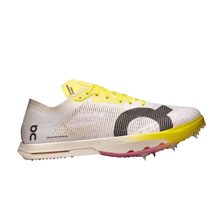 Кроссовки ON Wmns Cloudspike Citius 2, White Yellow Raspberry