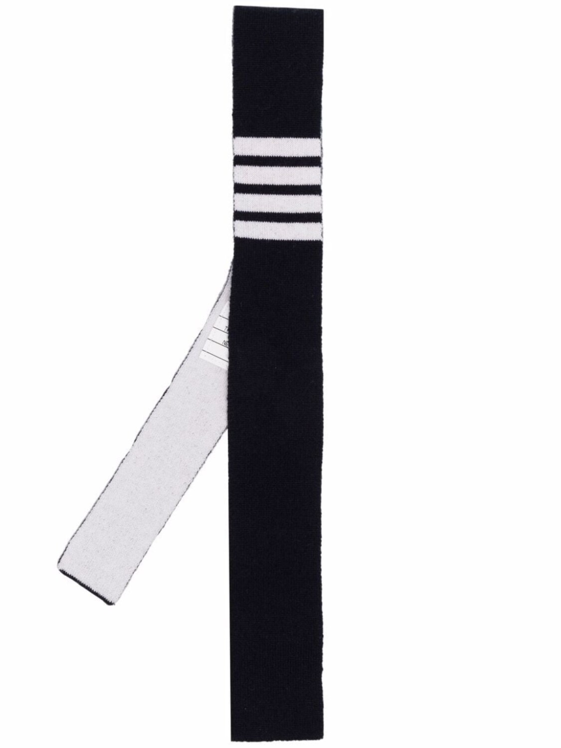 

Галстук с полосками 4-Bar Thom Browne, синий