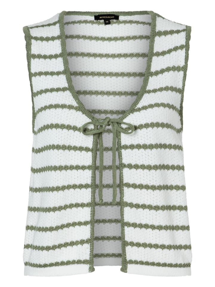 

Утепленный жилет More & More, экрю