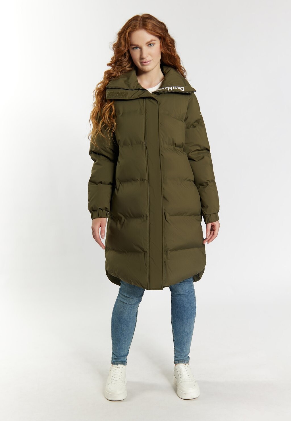 

Зимнее пальто SHOPPING SET KILATA DreiMaster, оливковый