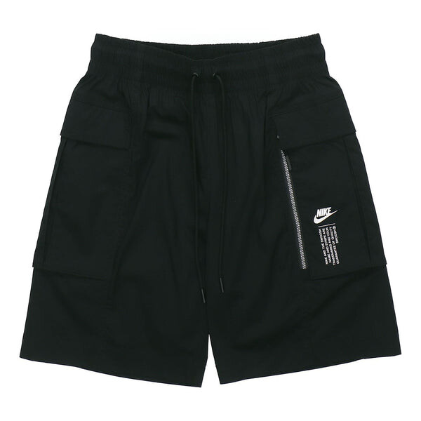 

Шорты sportswear woven cargo shorts black Nike, черный