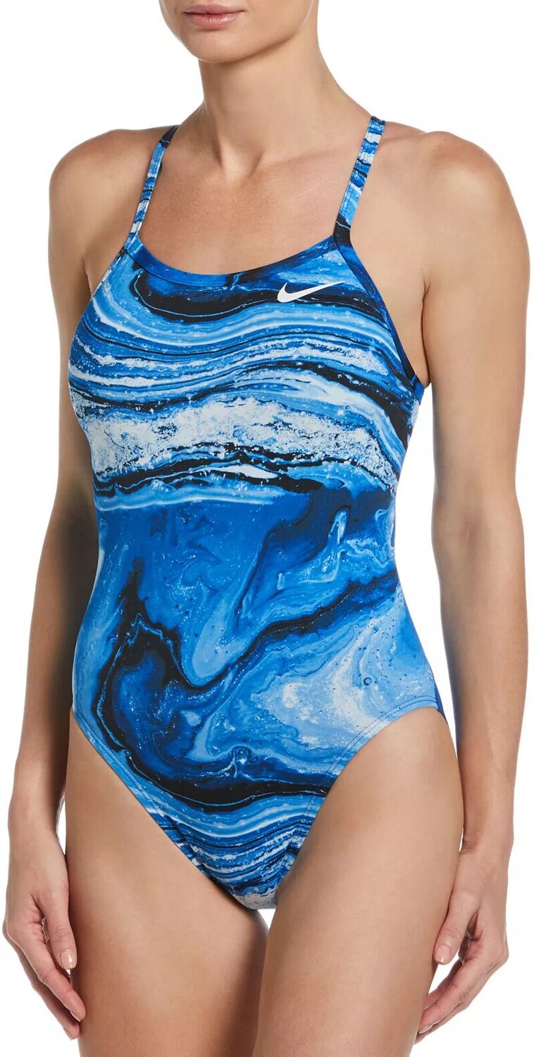 

Женский цельный купальник Nike Crystal Wave Racerback
