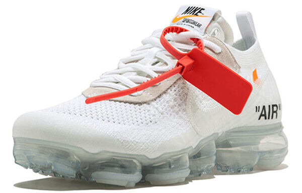 Кроссовки x off white air vapormax Nike, белый — фото 2
