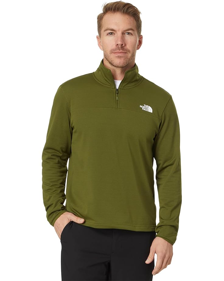 

Флис The North Face Cedar Trail Grid Fleece 1/4 Zip, цвет Forest Olive